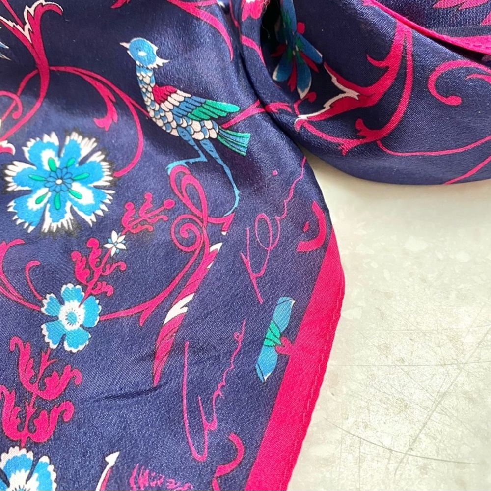 💫HP💫 SILK scarf/wrap w floral/prairie/country vibe - Picture 5 of 5